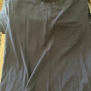 Everlane Navy Blue Pocket T-shirt